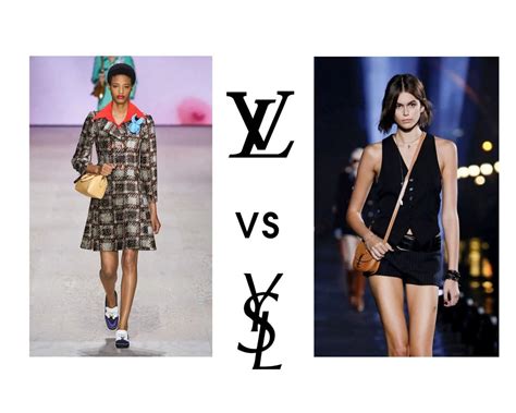 is saint laurent and louis vuitton the same|louis vuitton vs ysl brands.